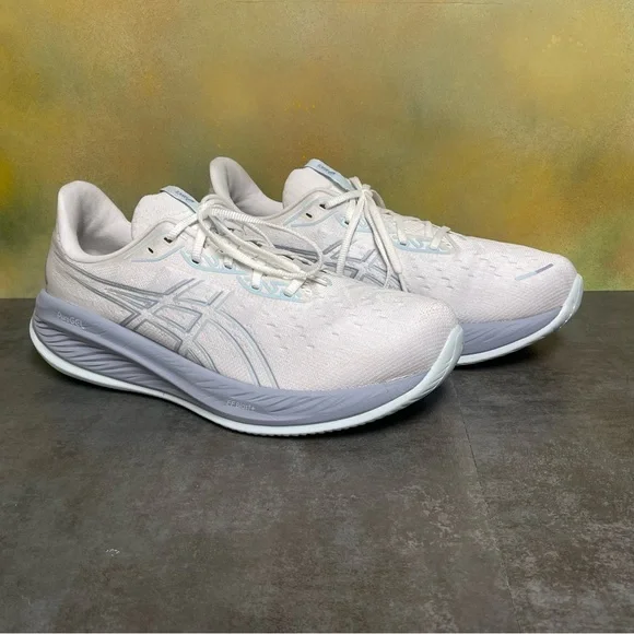 Asics Gel Cumulus 26 Men's Wide Running Shoes White/Cool Grey Size 13 EE - Picture 5 of 16